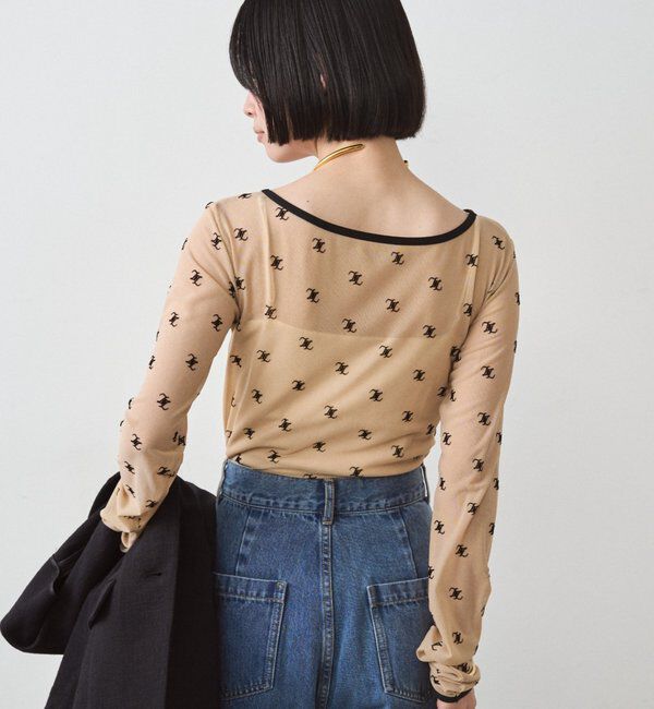  「モノグラムシアープルオーバー」|Tシャツ・カットソー|