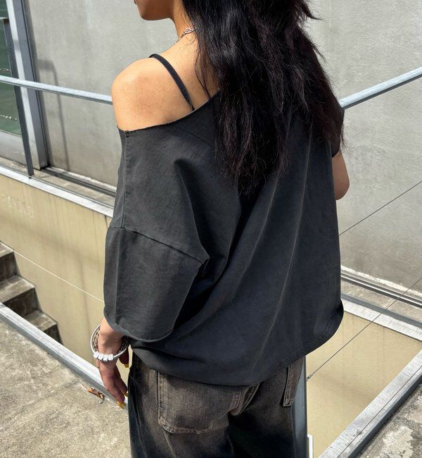  「【新色追加】エリオットオフショルTEE」|Tシャツ・カットソー|