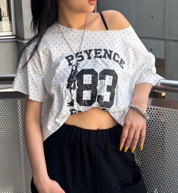  「【新色追加】エリオットオフショルTEE」|Tシャツ・カットソー|