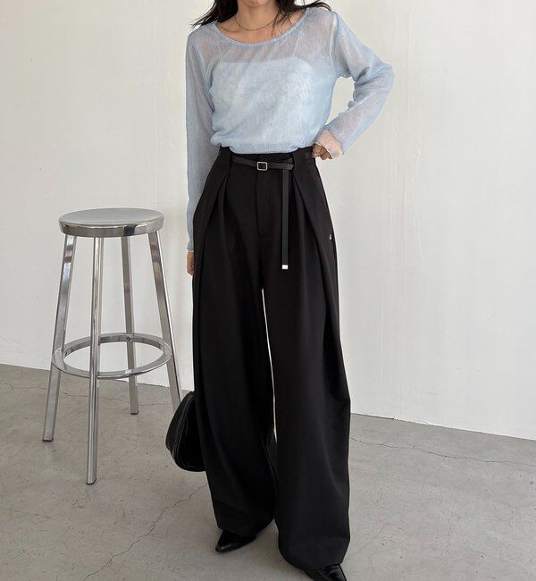  「【リバーシブル/前後2WAY】ワッシャーリバプルオーバー」|Tシャツ・カットソー|