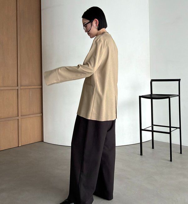  「【tani企画】深Vネックジャケットプルオーバー」|その他|