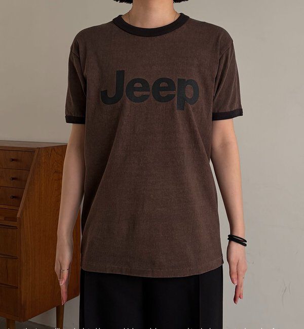  「〈GOOD ROCK SPEED〉JEEPリンガーTシャツ」|Tシャツ・カットソー|