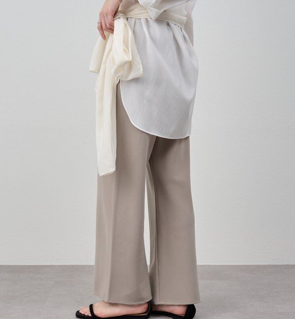  「ダブルクロスワイドパンツ」|チノ|