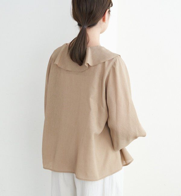  「フリルカラーブラウス」|シャツ・ブラウス|