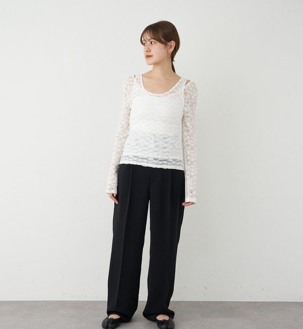  「センタープレスパンツ」|チノ|