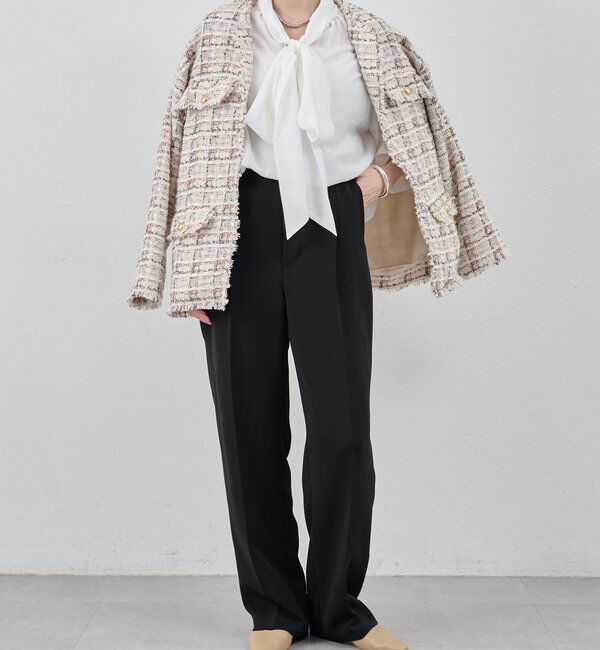  「センタープレスパンツ」|チノ|