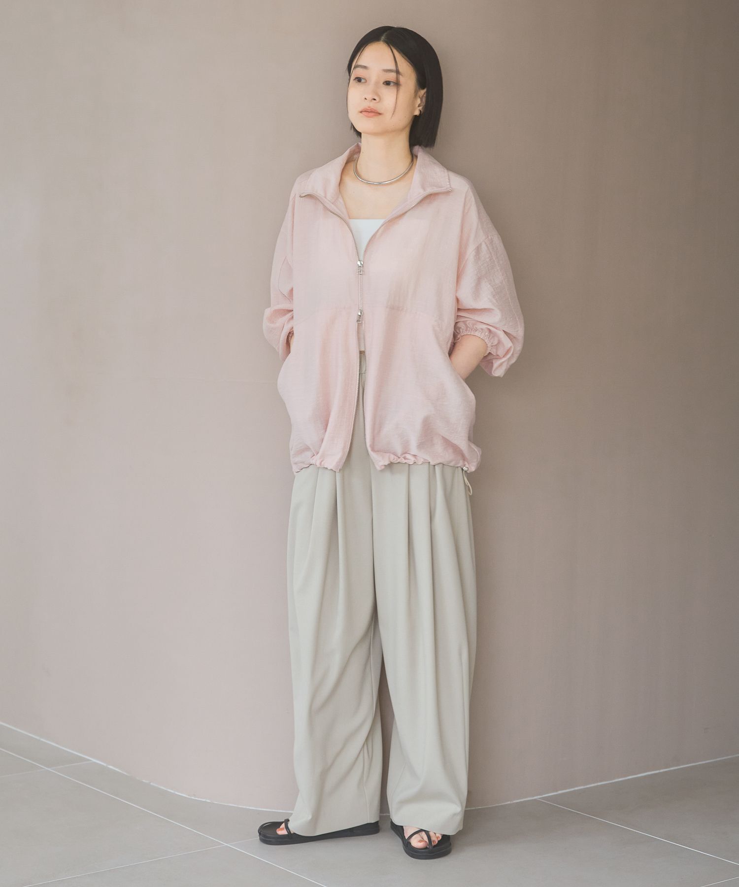 A part by 「シアースタンドブルゾン」|ブルゾン・スタジャン|