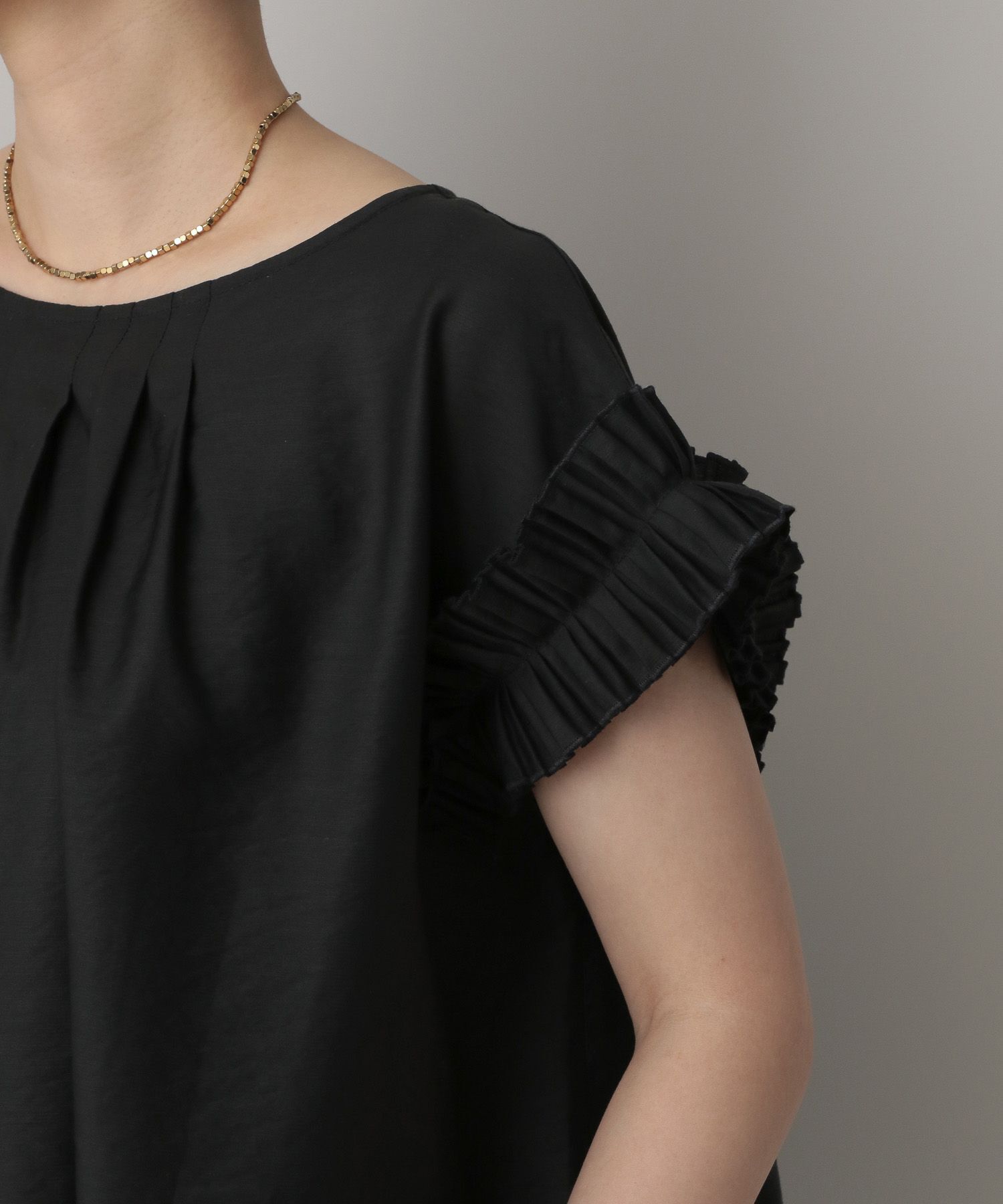 A part by 「フリルスリーブブラウス」|シャツ・ブラウス|