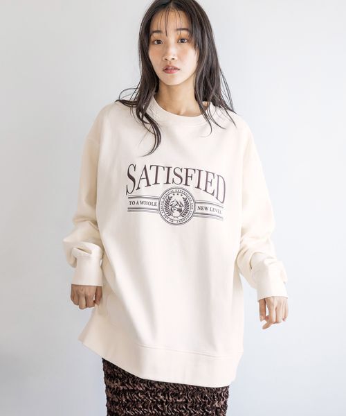 LOWRYS FARM「ＵＳＡウラケロゴプルオーバー」|スウェット・ジャージ|