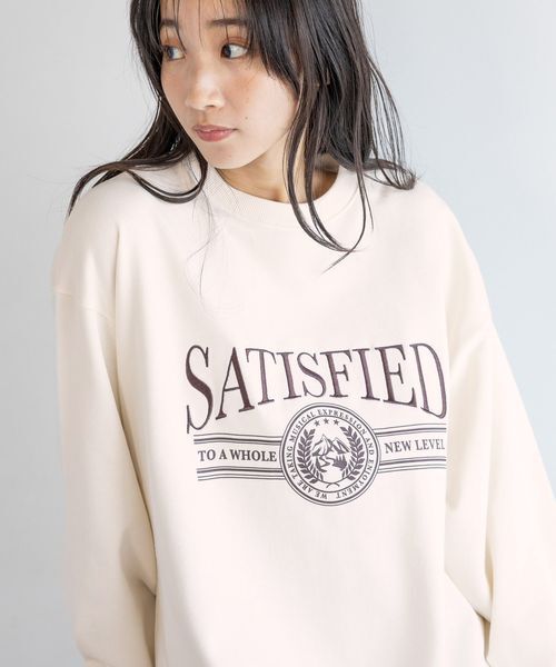 LOWRYS FARM「ＵＳＡウラケロゴプルオーバー」|スウェット・ジャージ|