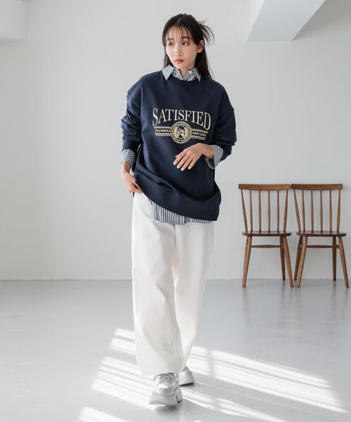 LOWRYS FARM「ＵＳＡウラケロゴプルオーバー」|スウェット・ジャージ|