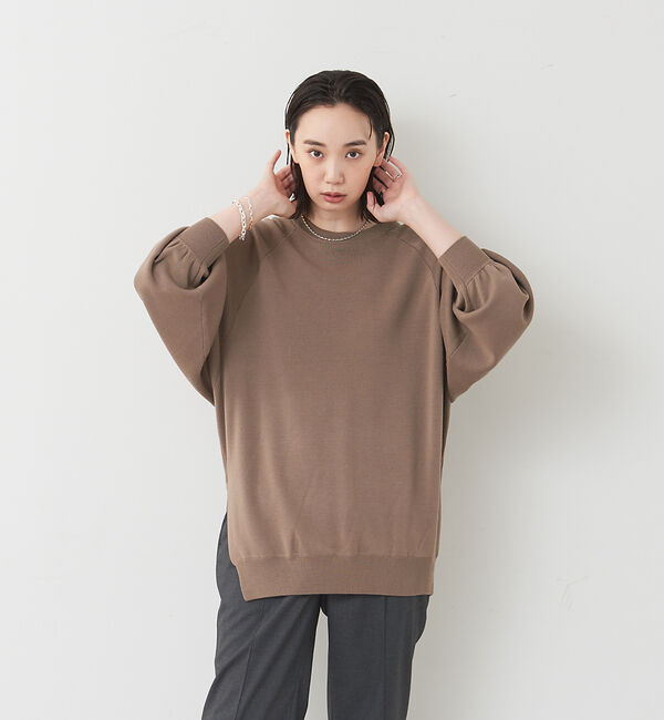 collex「スウェットライクニットプルオーバー」|ニット・セーター|