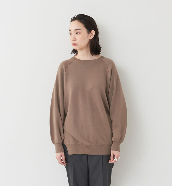 collex「スウェットライクニットプルオーバー」|ニット・セーター|