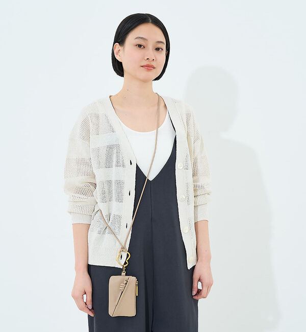 collex「【WEB限定】【BEAURE/ヴュレ】フラグメントケース付きストラップ」|財布|