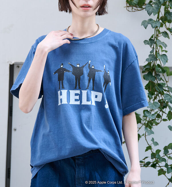 ABAHOUSE「【GOOD ROCK SPEED/グッドロックスピード】THE BEATLES」|Tシャツ・カットソー|ネイビー