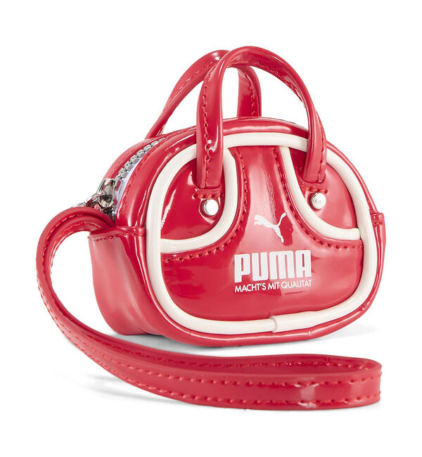 ABAHOUSE「【PUMA /プーマ 】1976 グリップバッグ キーチェーン /AirPods」|チャーム・キーホルダー|レッド