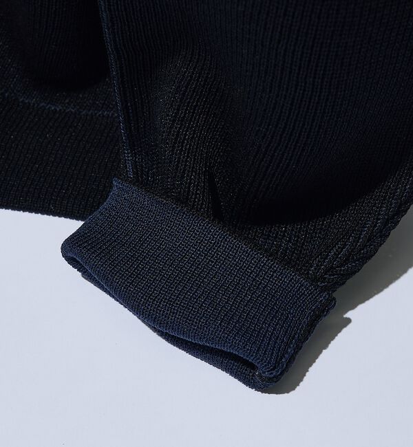 ABAHOUSE「リブニット ヘンリーネック プルオーバー」|ニット・セーター|