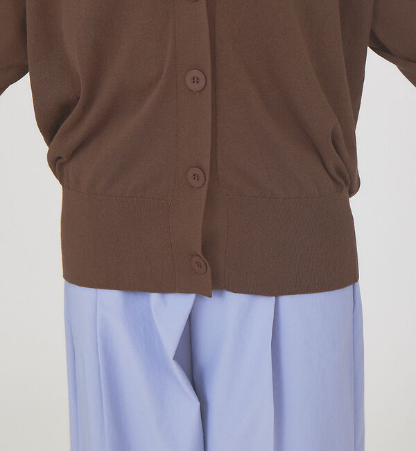 Rouge vif「Vネックオーバーガーディガン」|カーディガン|