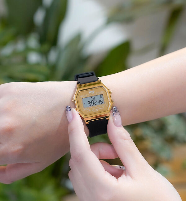 Rouge vif「【ICE-WATCH / アイスウォッチ】DIGIT RETRO METAL /」|腕時計|ブラック系その他2