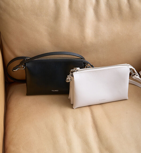 Rouge vif「【YAHKI/ヤーキ】SOFT W FACE ミニショルダーバッグ」|ショルダー・メッセンジャー|