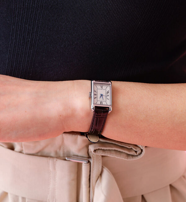 Rouge vif「【MATOW/マトウ】Tsuki 朧月 ノワール/腕時計/SQUARE/NOIR」|腕時計|