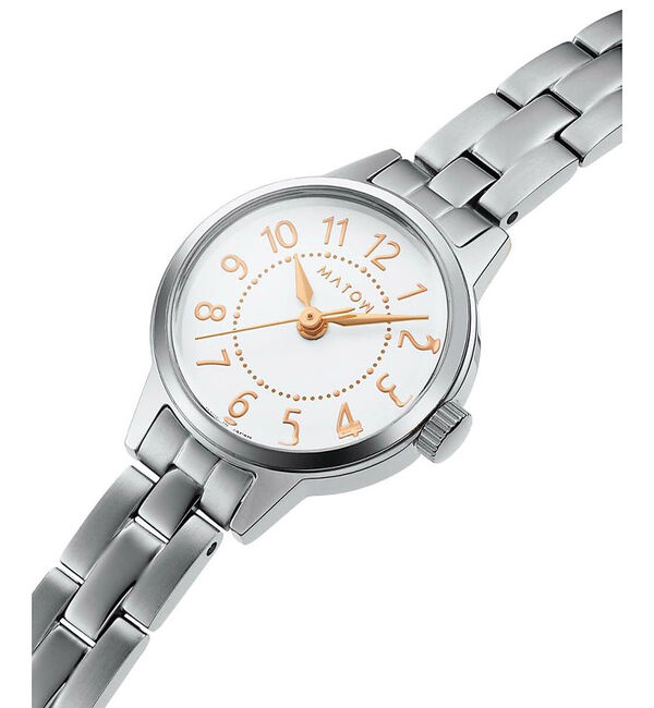 Rouge vif「【MATOW/マトウ】 Tsuki 清月/腕時計/ROUND/シルバー【WEB限」|腕時計|