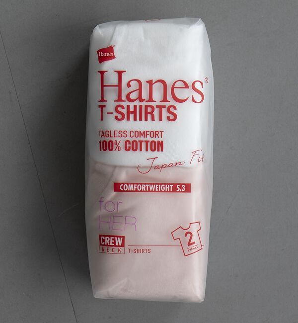 Rouge vif「【Hanes / ヘインズ】クルーネックTシャツ/ジャパンフィット/コットン10」|Tシャツ・カットソー|