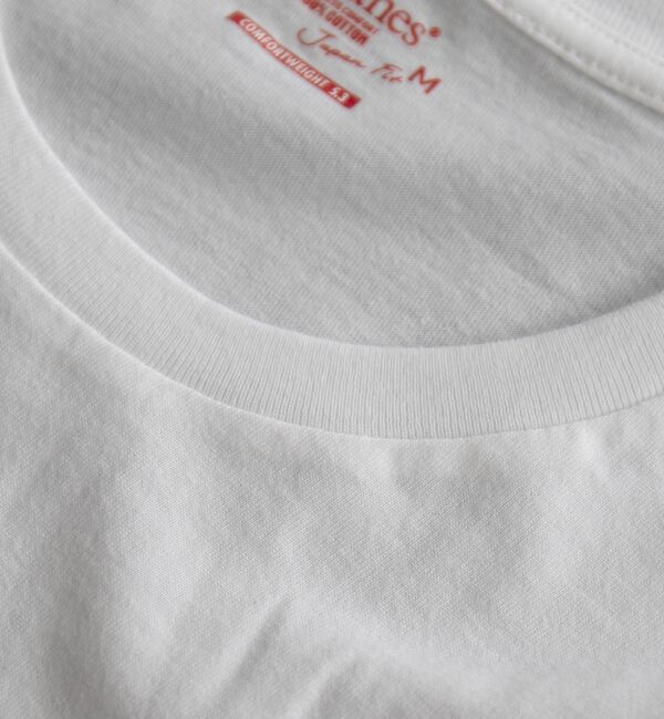 Rouge vif「【Hanes / ヘインズ】クルーネックTシャツ/ジャパンフィット/コットン10」|Tシャツ・カットソー|