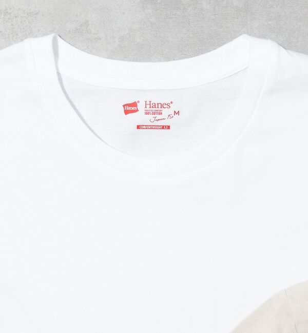 Rouge vif「【Hanes / ヘインズ】クルーネックTシャツ/ジャパンフィット/コットン10」|Tシャツ・カットソー|