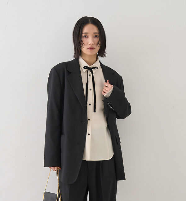 Rouge vif「リボン付きブラウス」|シャツ・ブラウス|