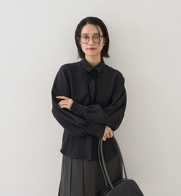 Rouge vif「リボン付きブラウス」|シャツ・ブラウス|