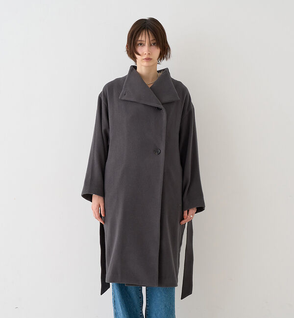 Rouge vif「【一部店舗限定】ショートビーバーニュアンスカラーコート」|その他|