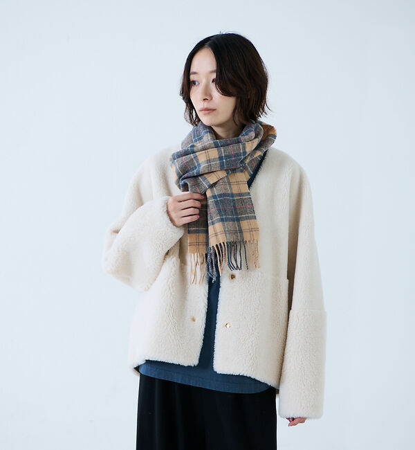 Rouge vif「【BARBOUR/バブアー】タータンスカーフ / マフラー / ウール / チェ」|マフラー|