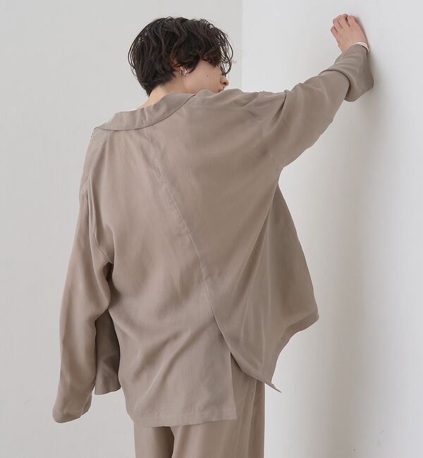 Rouge vif「【セットアップ対応】キュプラフィブリルダブルジャケット」|テーラードジャケット|