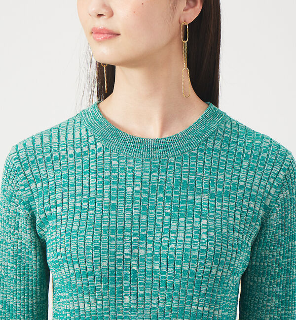 qualite「リブニットワンピース」|ワンピース|