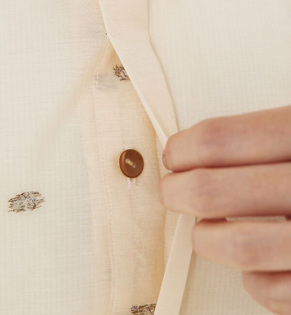 qualite「カットドビーチュニックブラウス」|ワンピース|