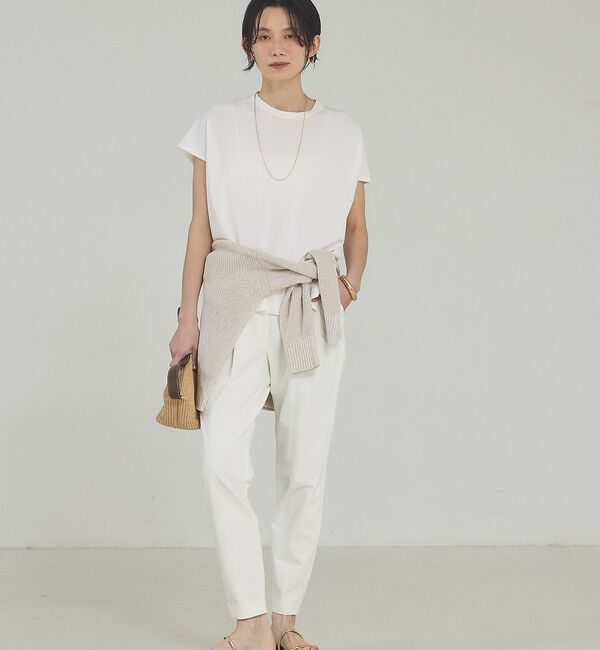 qualite「【大人気パンツが今年も登場！新色追加】2WAYストレッチタックパンツ」|その他|