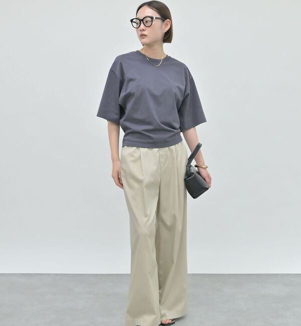 qualite「【接触冷感】プレミアム天竺ドルマンTシャツ【予約】」|Tシャツ・カットソー|