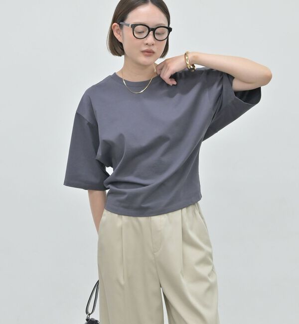 qualite「【接触冷感】プレミアム天竺ドルマンTシャツ【予約】」|Tシャツ・カットソー|