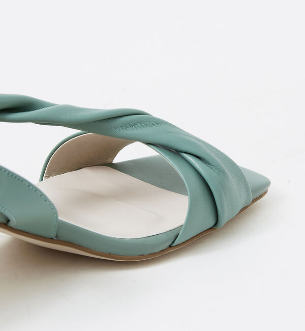 AU BANNISTER「ツイストベルト サンダル」|サンダル|