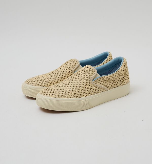 AU BANNISTER「ラフィアライク スリッポンスニーカー」|スニーカー|