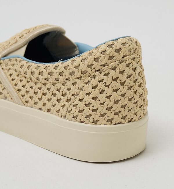 AU BANNISTER「ラフィアライク スリッポンスニーカー」|スニーカー|