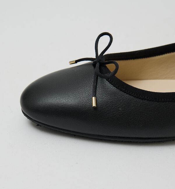AU BANNISTER「撥水レザーバレエシューズ」|バレエシューズ|