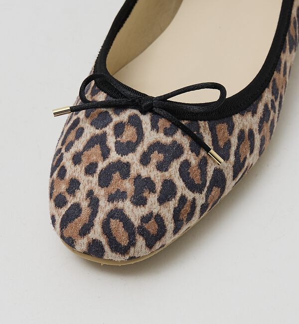 AU BANNISTER「撥水レザーバレエシューズ」|バレエシューズ|