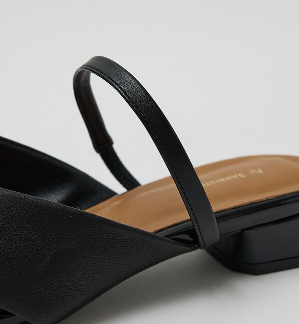 AU BANNISTER「ストラップソフトレザー ミュールパンプス【予約】」|パンプス|