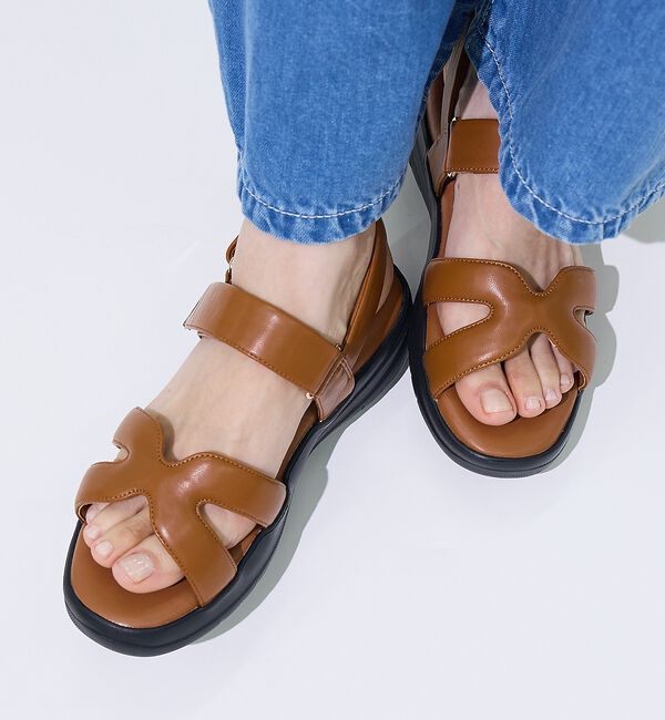 AU BANNISTER「パフィダブルベルトサンダル【予約】」|サンダル|