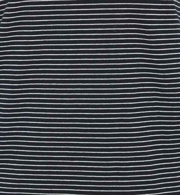 abahouse mavie「【リンガーT】ボーダーコンパクトTシャツ/夏服/半袖/スタイルアップ【予約】」|Tシャツ・カットソー|