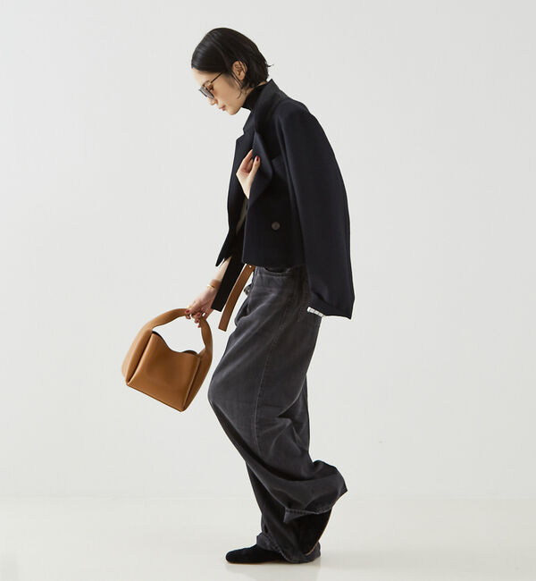 The Store by C' 「【HAIKURE】CANDY BLACK TENCEL ASIANFIT／ブラッ」|デニム|