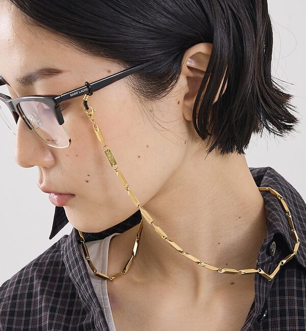 The Store by C' 「【SUNNY CORDS】Jake gold／グラスチェーン」|メガネ|ゴールド