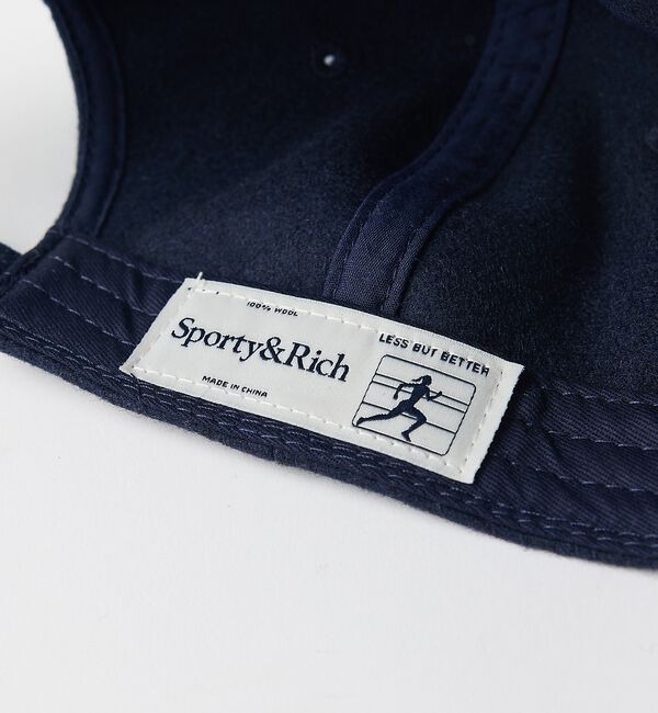 The Store by C' 「【Sporty&Rich】Vendome Wool Hat／ウールキャップ」|その他|